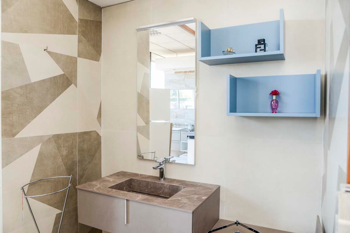 Showroom L.A. Ceramica a Roma Bufalotta