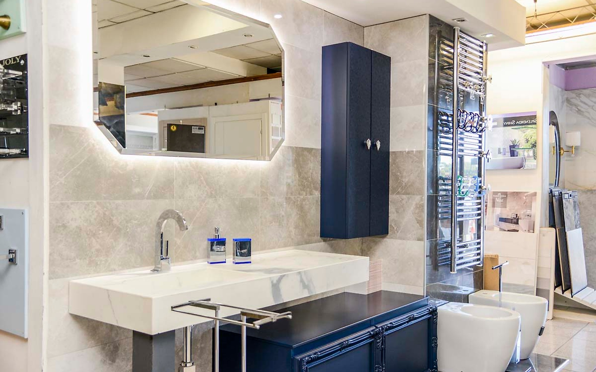 Showroom L.A. Ceramica a Roma Bufalotta